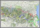 Pyrenen 2014 Google Maps